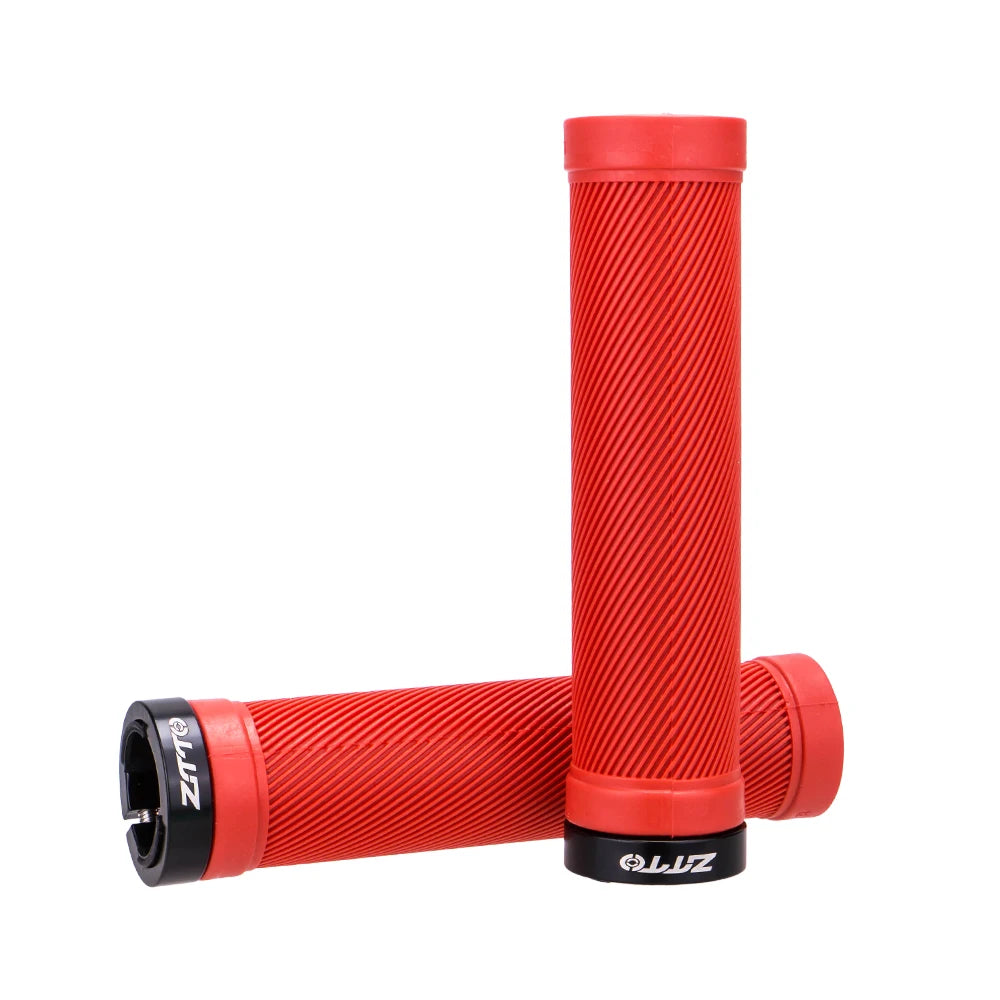 ZTTO 1Pair AG40 MTB Grips For Mountain Bike Fixed Gear Lock-on grip Anti-Slip Handlebar Shock-Proof Rubber Bicycle Grips Parts