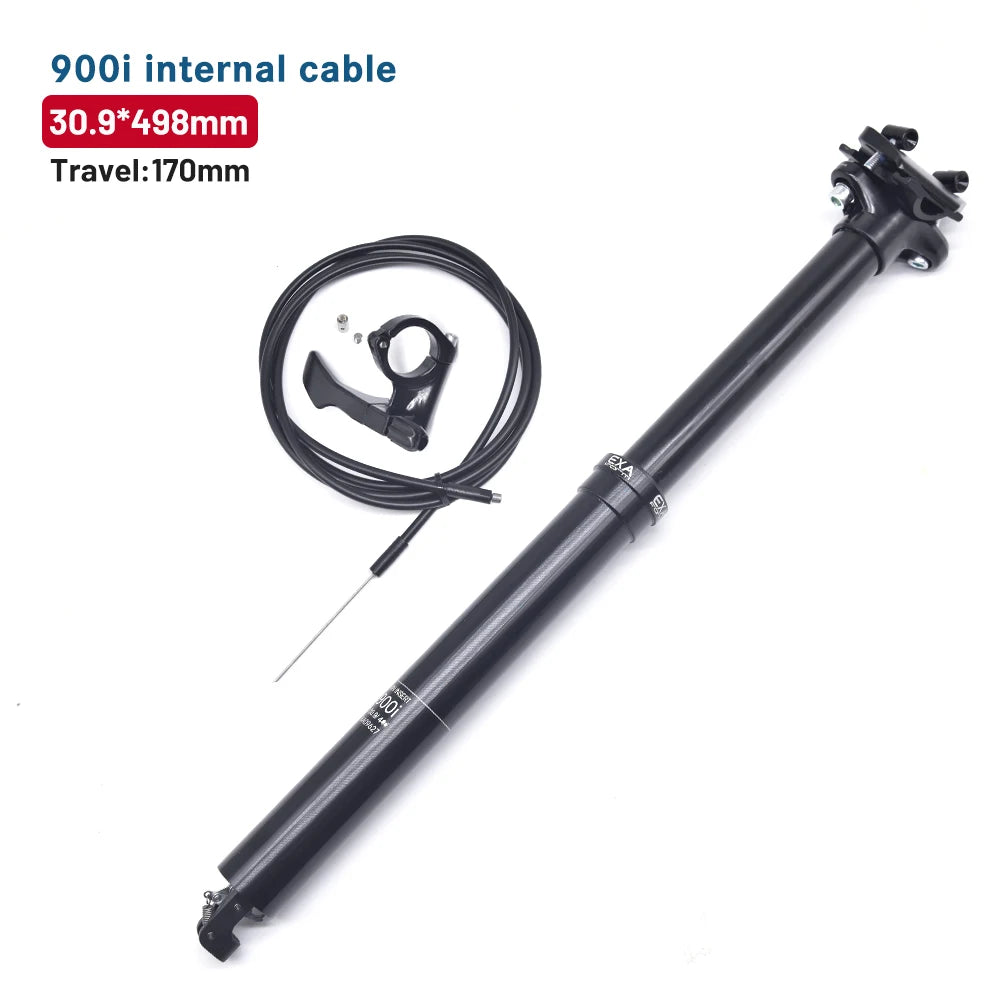 KS Exa Form 900i Dropper MTB Seatpost Hydraulic Adjustable Height Mountain Bike Cable Remote Hand Control 30.9 31.6mmSeat Tube