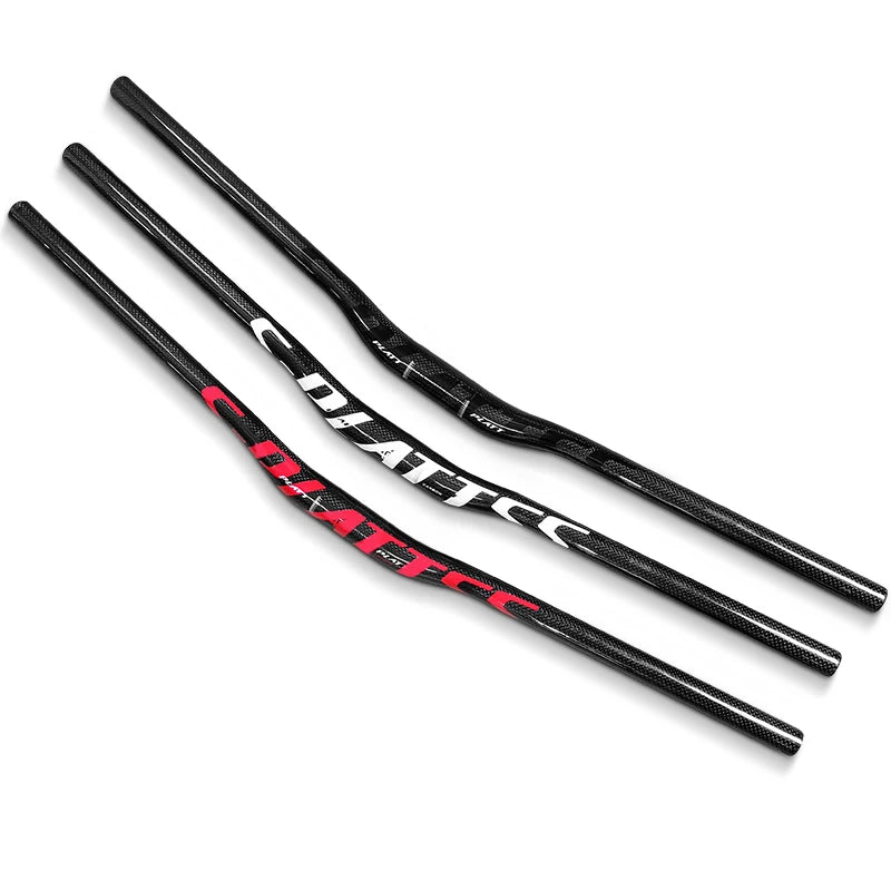 MTB Carbon Lenker – Flat & Riser | 31.8mm | 680–760mm | Hochfest & Ultraleicht