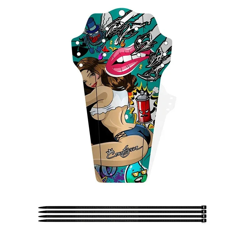 Mountain Bike Fenders Road Bike Mud Tiles Speedway Bike Mud in Addition to Cycling Dead Bike Water Fenders Bicycle Accessories