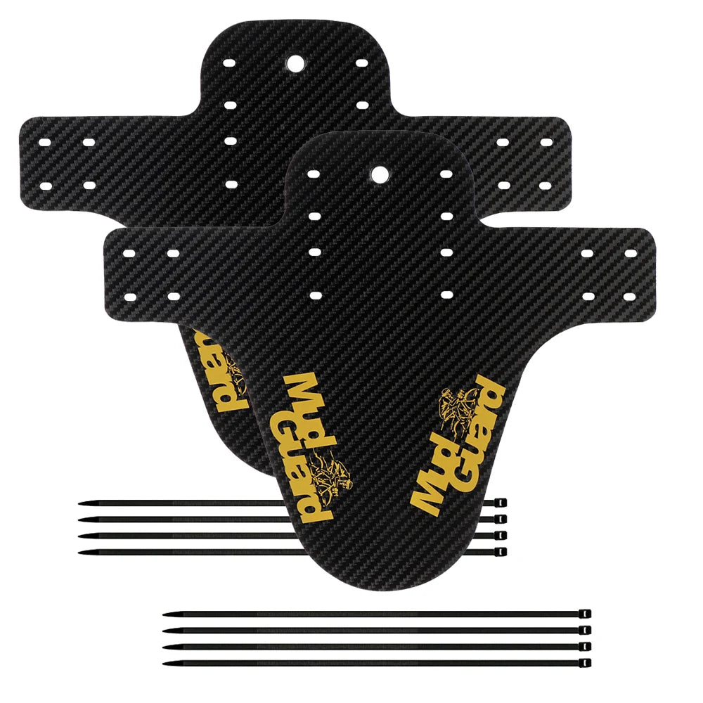 2 x Mud Guard Carbon Optik  Front/Rear