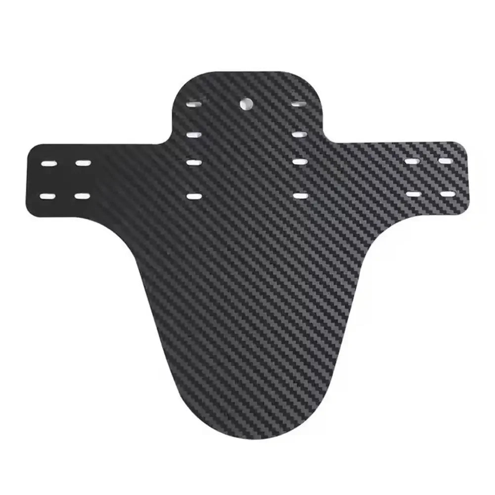 MTB Carbon Mud Guard Set – Universelles Schutzblech für Vorder- & Hintergabel | Inkl. 5 Kabelbinder