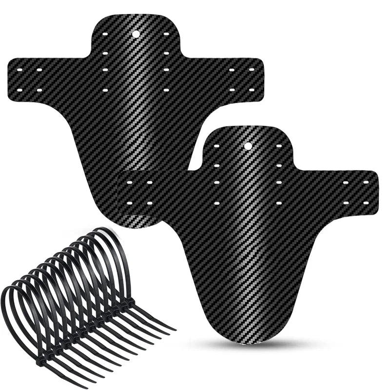 2 Mud Guard Carbon Optik Front/Rear