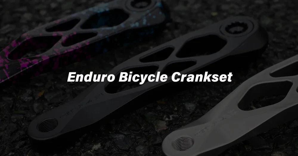 EVOSID Ultralight MTB Bike Crank 165mm DUB Axis 29mm Mountain Bicycle Crankset 170mm 3-nail Straight Installation For Enduro AM