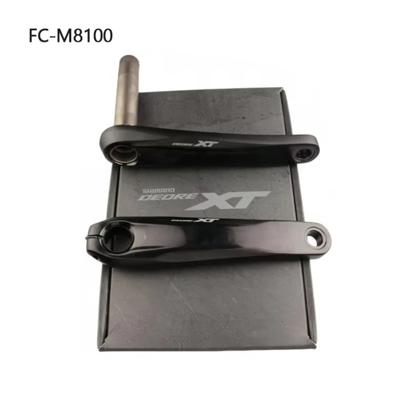 SHIMANO DEORE XT M8100 Crankarm170mm 12s Crankarm Boxed Mountain Bike 1x12s MTB Bicycle Accessories Original