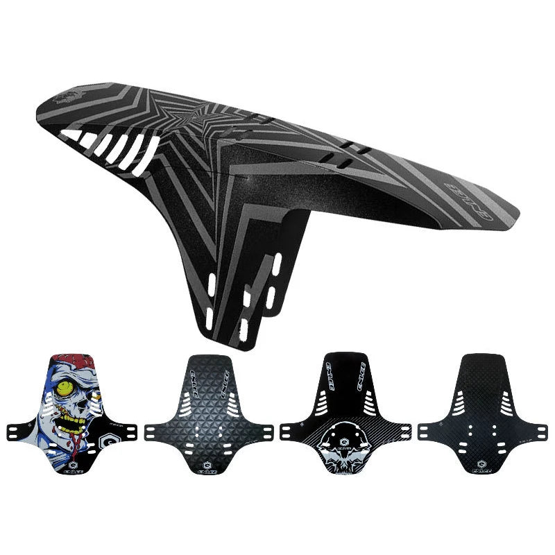1pcs MTB Mountain Road Bicycle Fender Bike Front Rear Mudguard Cycling Rainplate 26.5cm PP5 Material Bicycle Accessories