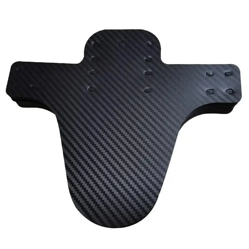 MTB Carbon Mud Guard Set – Universelles Schutzblech für Vorder- & Hintergabel | Inkl. 5 Kabelbinder