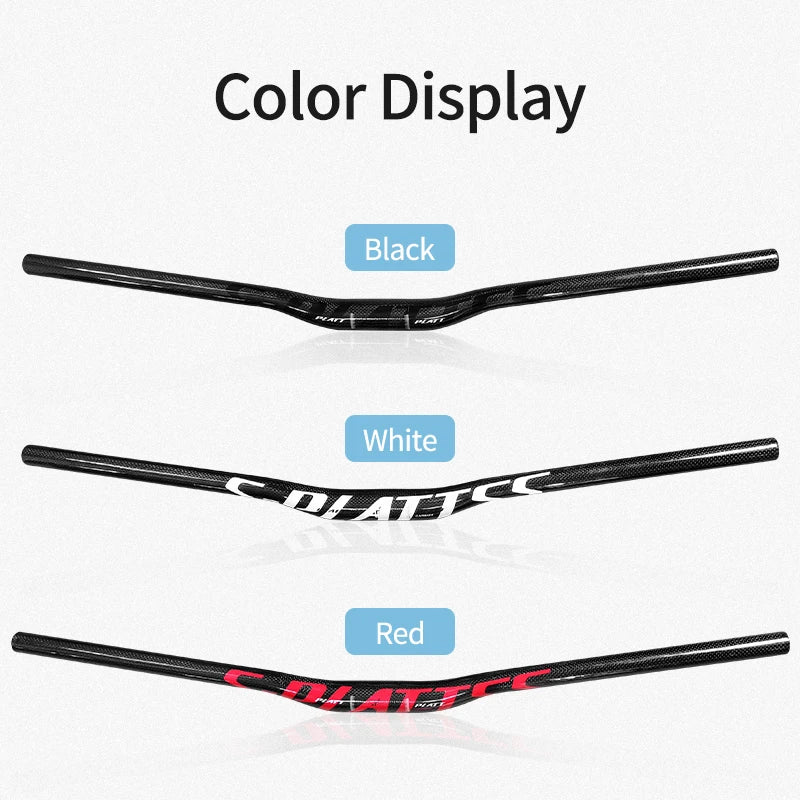 MTB Carbon Lenker – Flat & Riser | 31.8mm | 680–760mm | Hochfest & Ultraleicht