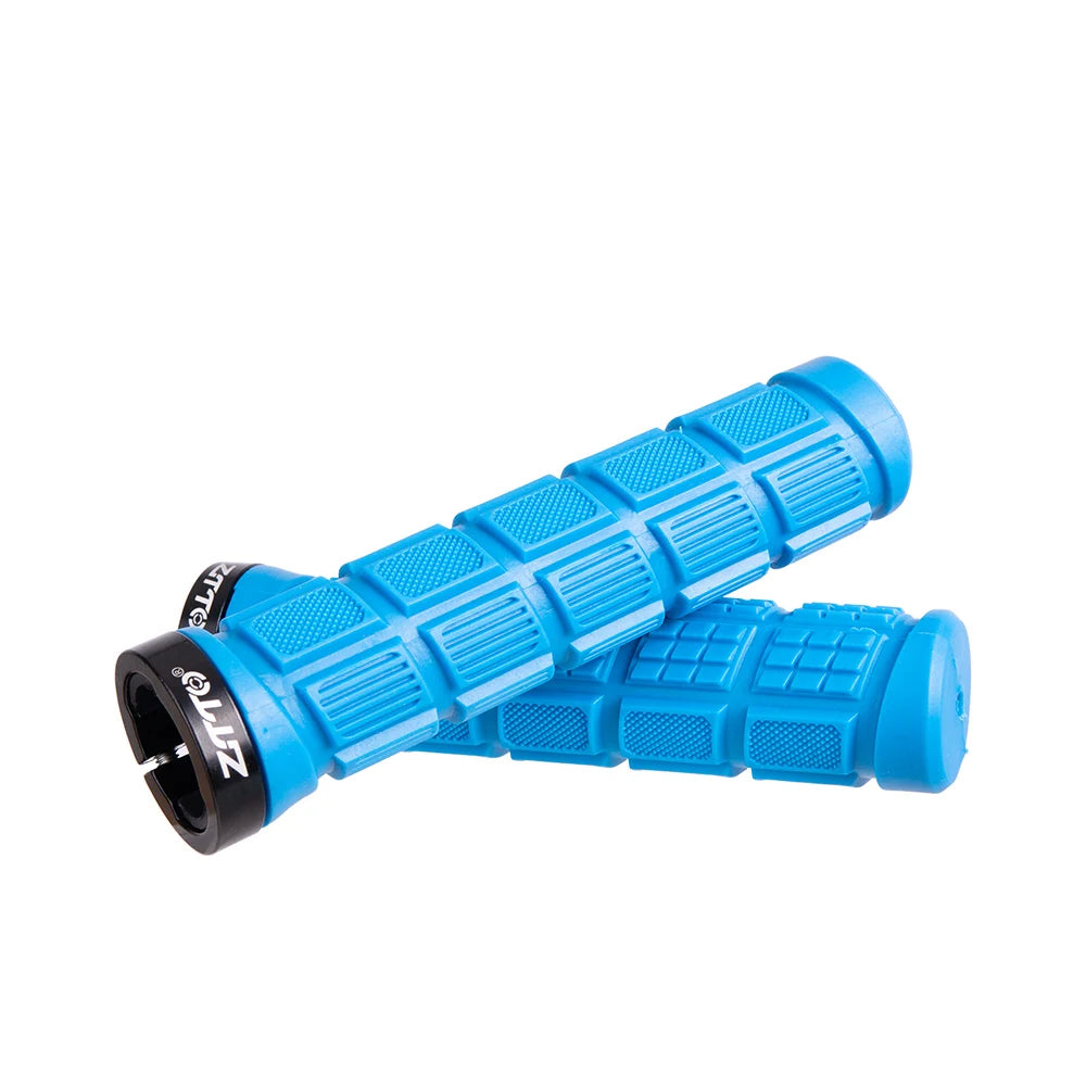 ZTTO 1Pair AG40 MTB Grips For Mountain Bike Fixed Gear Lock-on grip Anti-Slip Handlebar Shock-Proof Rubber Bicycle Grips Parts