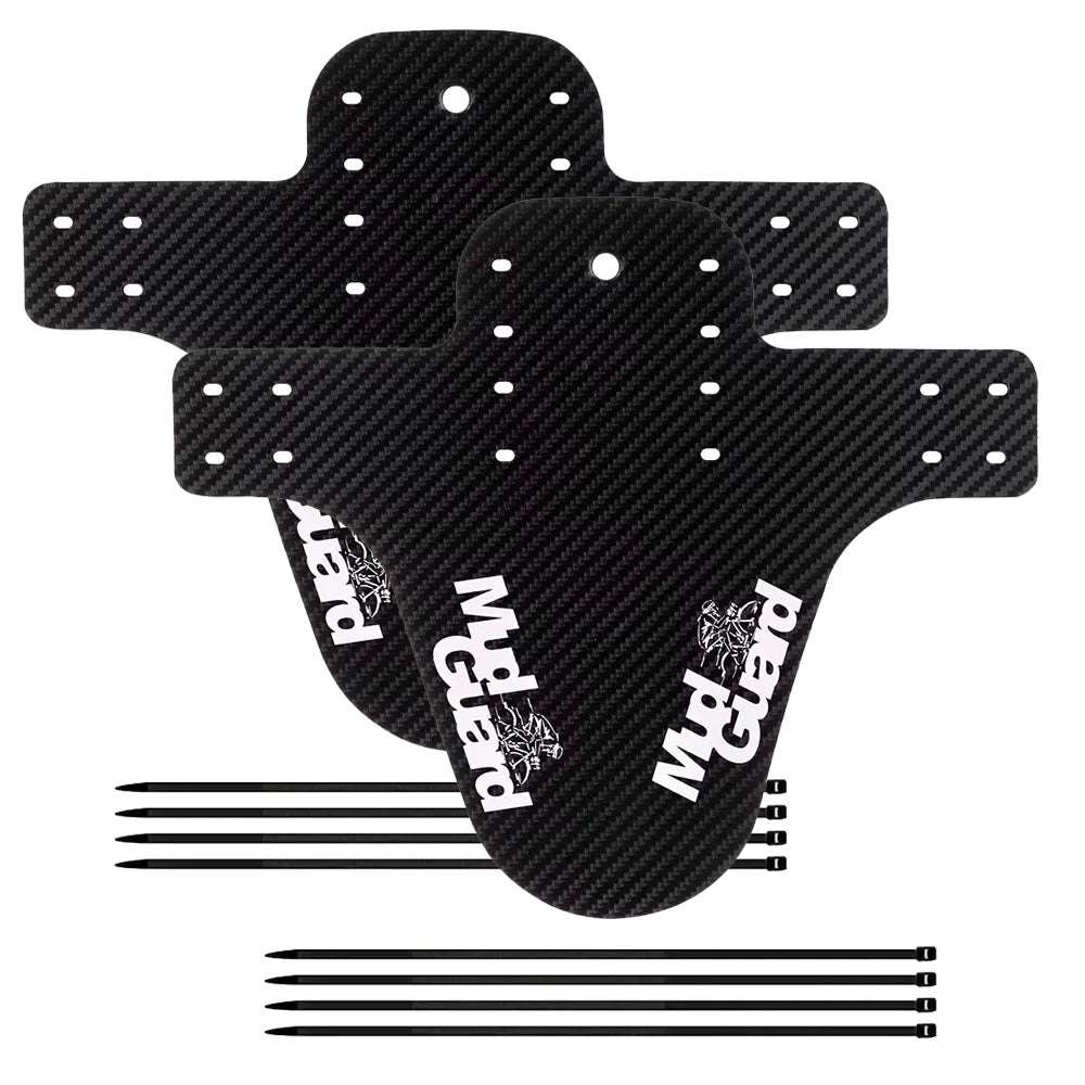 2 x Mud Guard Carbon Optik  Front/Rear
