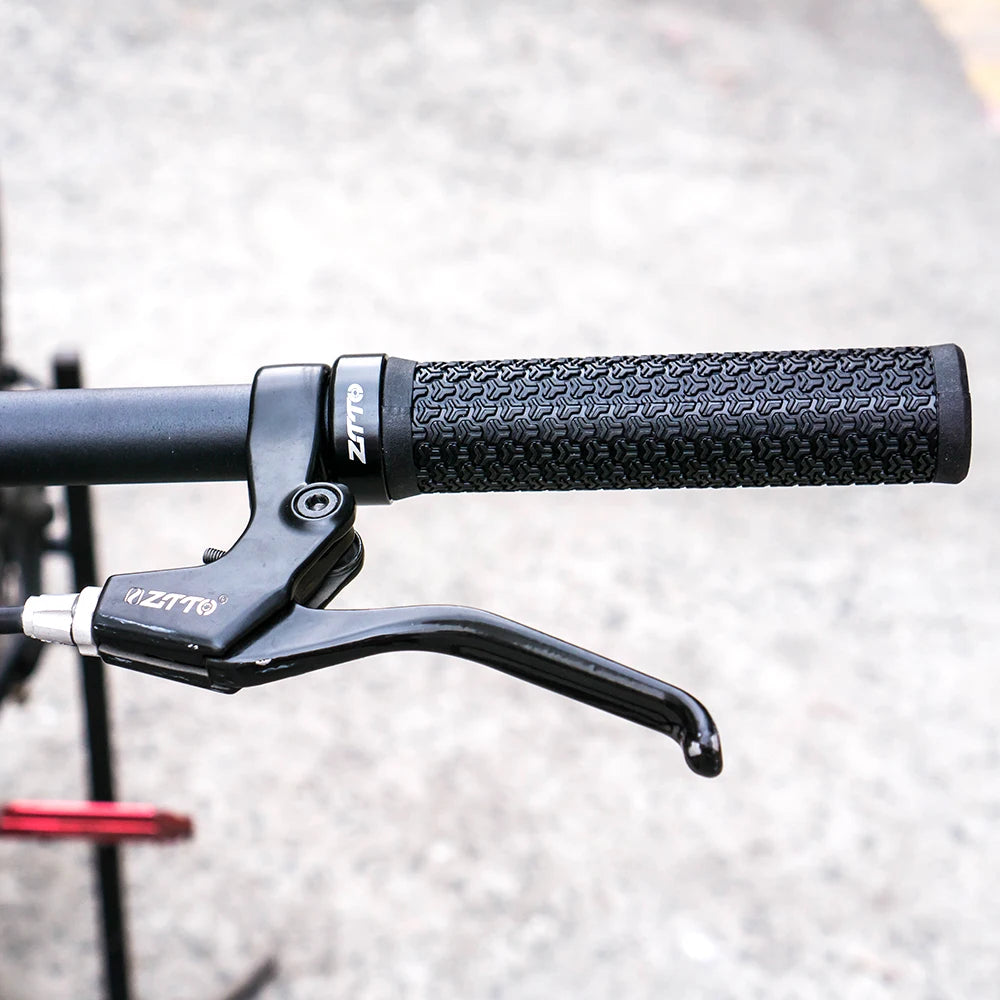ZTTO 1 Paar AG40 MTB-Griffe für Mountainbike Fixed Gear Lock-on-Griffe Rutschfester Lenker Stoßfeste Gummi-Fahrradgriffe Teile
