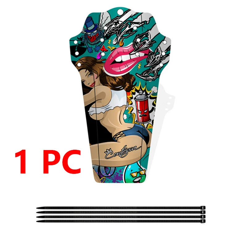 Mountain Bike Fenders Road Bike Mud Tiles Speedway Bike Mud in Addition to Cycling Dead Bike Water Fenders Bicycle Accessories