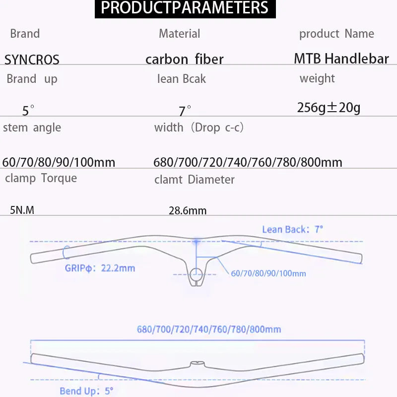 Syncros Integrierter Carbon-Lenker