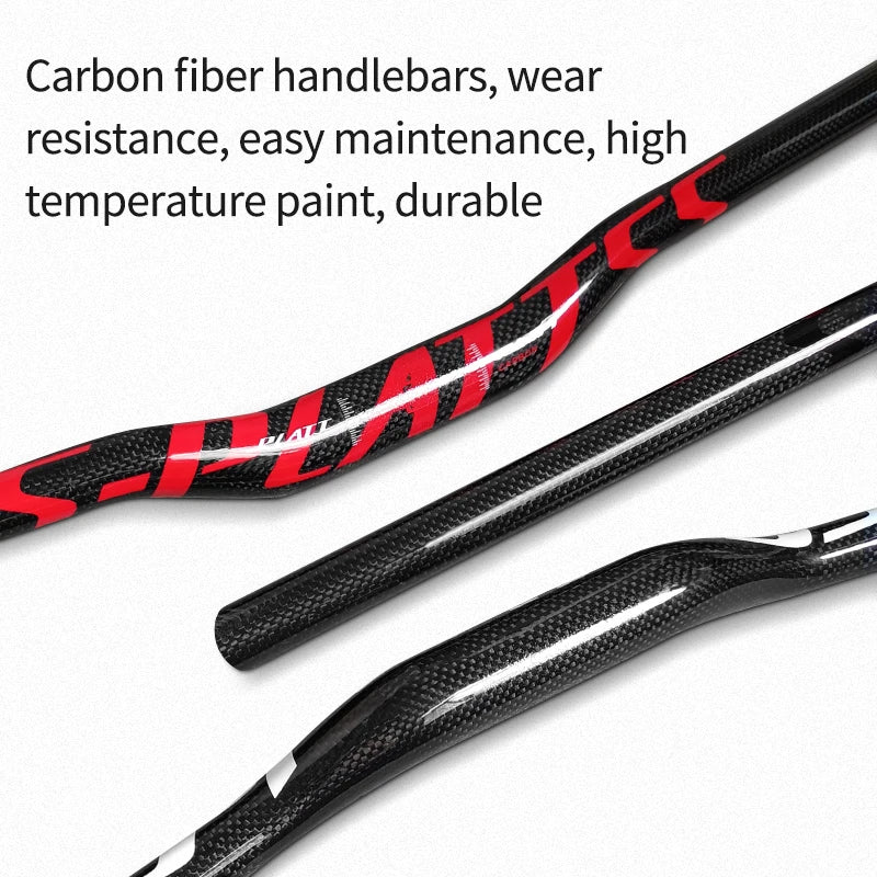 MTB Carbon Lenker – Flat & Riser | 31.8mm | 680–760mm | Hochfest & Ultraleicht