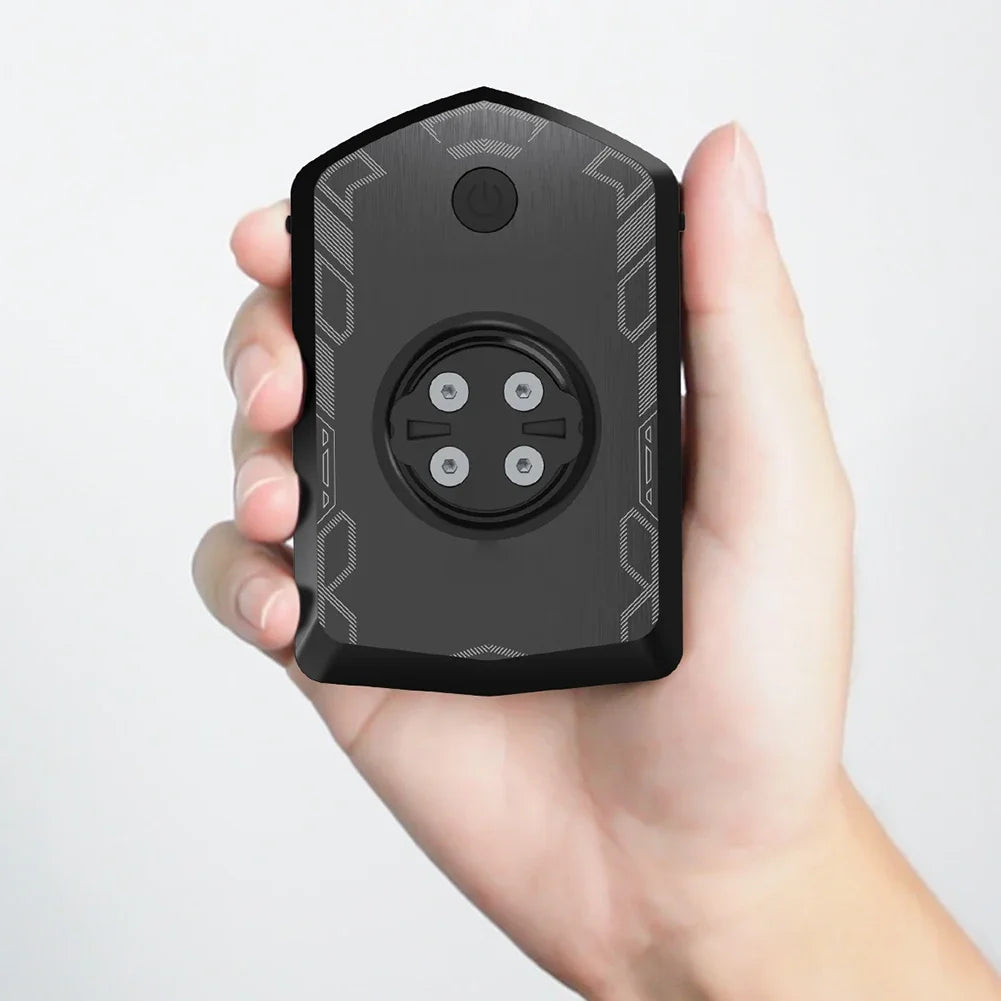 Bike Lighting Solution USB Rechargeable Headlight with a Robust 5000mAh Battery for Extended Computer Compatibility for Garmin