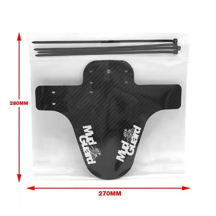 2 x Mud Guard Carbon Optik  Front/Rear