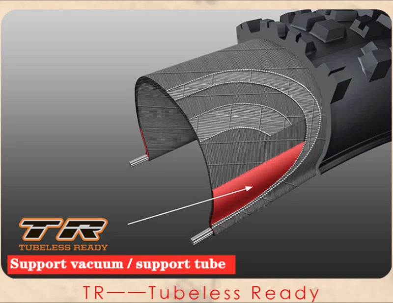 MAXXIS Dissector MTB Tire Seeks To Minimize Drag While Retaining Cornering Control Size:27.5x2.4WT  29X2.4 EXO TR DH