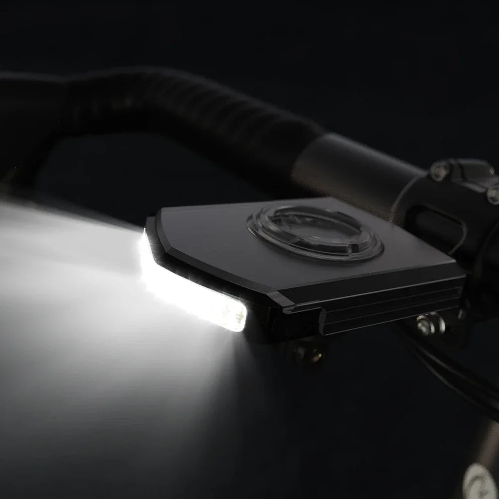 Bike Lighting Solution USB Rechargeable Headlight with a Robust 5000mAh Battery for Extended Computer Compatibility for Garmin