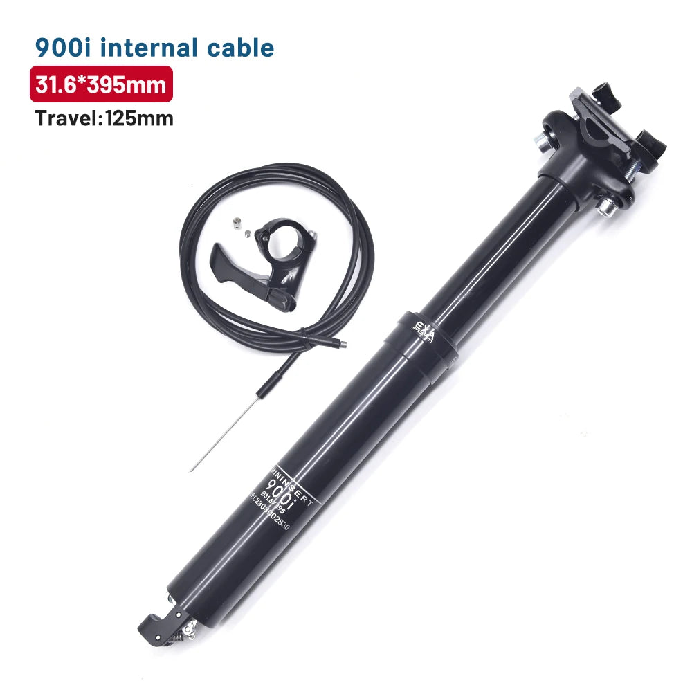 KS Exa Form 900i Dropper MTB Seatpost Hydraulic Adjustable Height Mountain Bike Cable Remote Hand Control 30.9 31.6mmSeat Tube
