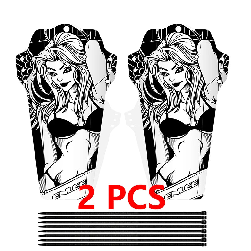 Mountain Bike Fenders Road Bike Mud Tiles Speedway Bike Mud in Addition to Cycling Dead Bike Water Fenders Bicycle Accessories