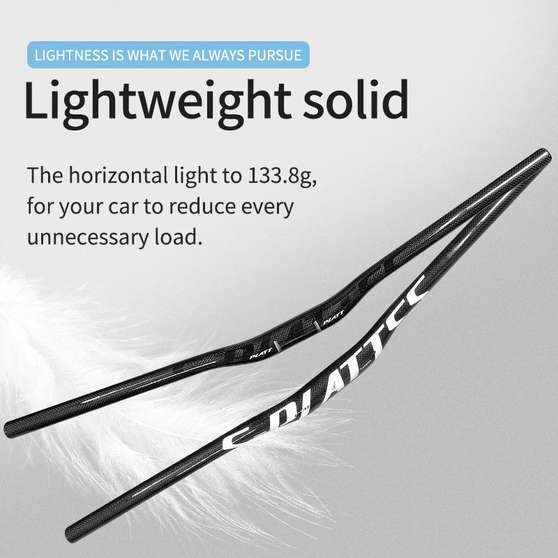 MTB Carbon Lenker – Flat & Riser | 31.8mm | 680–760mm | Hochfest & Ultraleicht