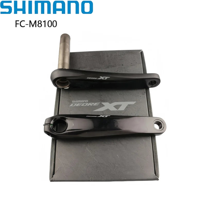 SHIMANO DEORE XT M8100 Crankarm170mm 12s Crankarm Boxed Mountain Bike 1x12s MTB Bicycle Accessories Original