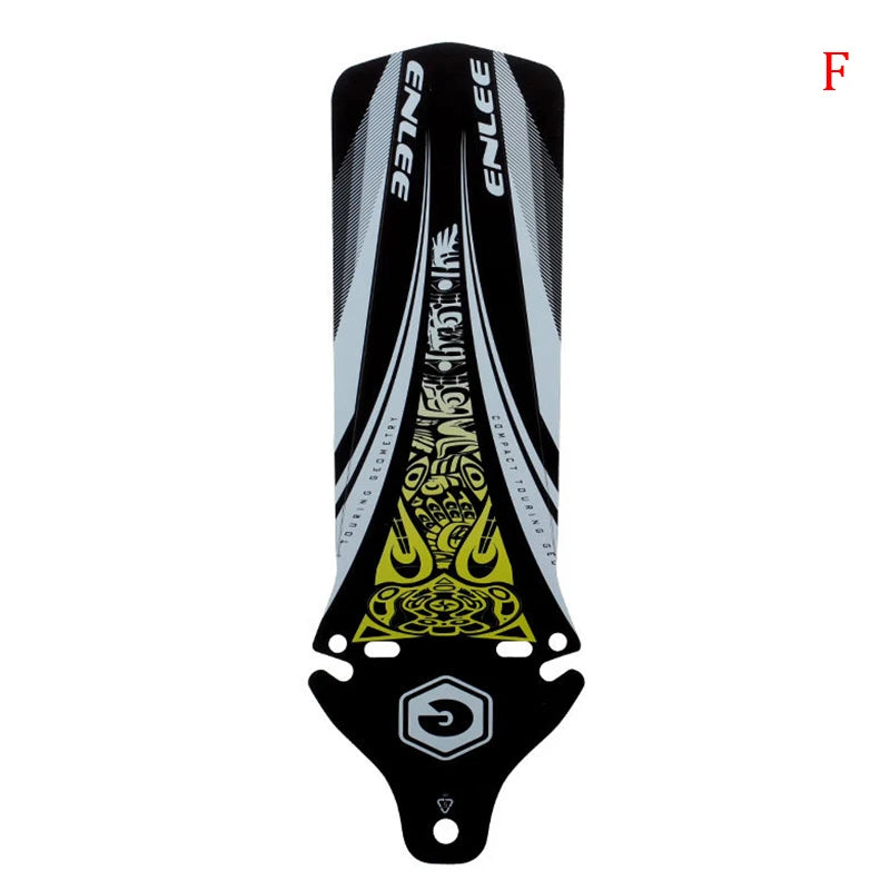 1pcs MTB Mountain Road Bicycle Fender Bike Front Rear Mudguard Cycling Rainplate 26.5cm PP5 Material Bicycle Accessories