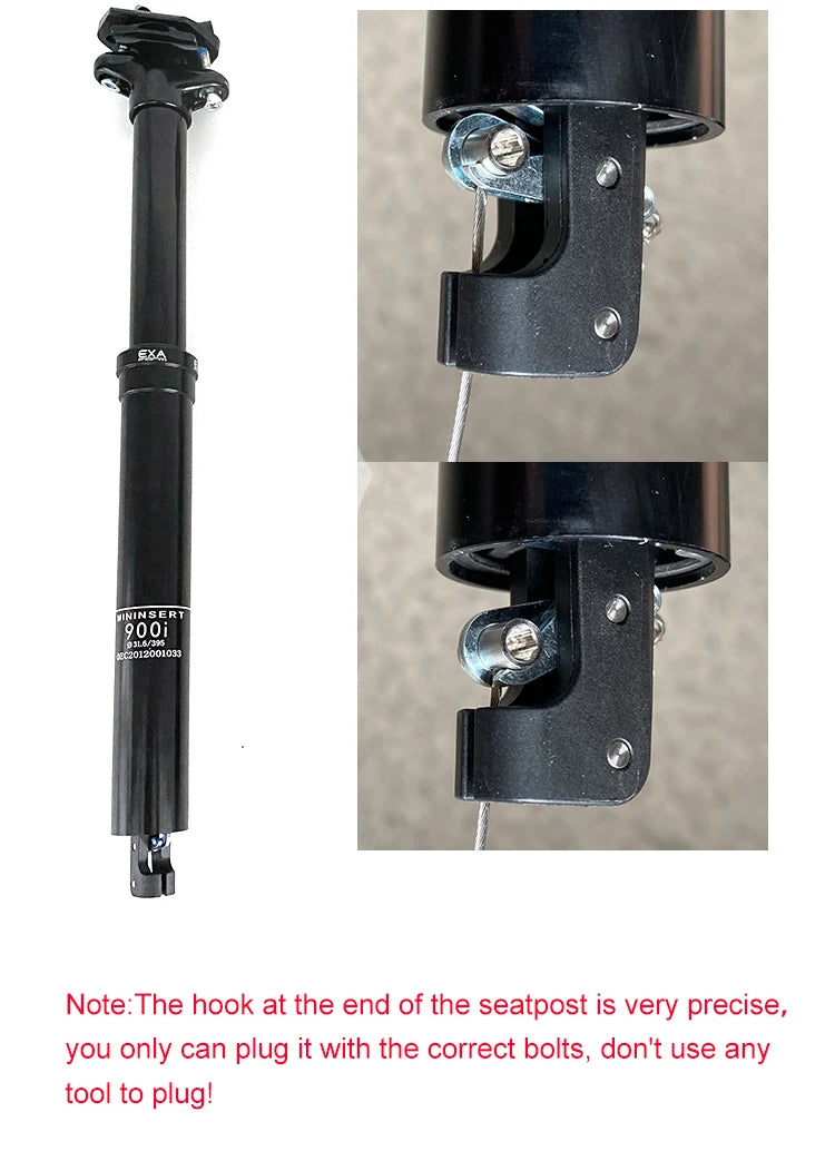 KS Exa Form 900i Dropper MTB Seatpost Hydraulic Adjustable Height Mountain Bike Cable Remote Hand Control 30.9 31.6mmSeat Tube