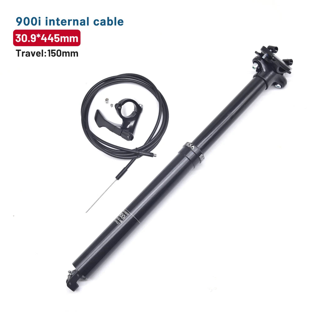 KS Exa Form 900i Dropper MTB Seatpost Hydraulic Adjustable Height Mountain Bike Cable Remote Hand Control 30.9 31.6mmSeat Tube