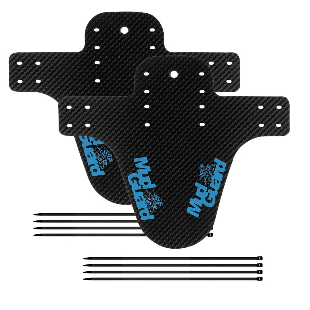 2 x Mud Guard Carbon Optik  Front/Rear