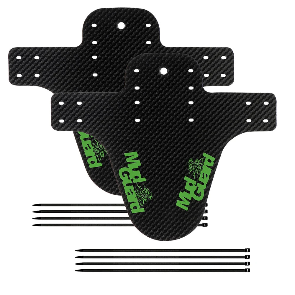 2 x Mud Guard Carbon Optik  Front/Rear