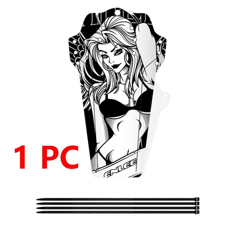 Mountain Bike Fenders Road Bike Mud Tiles Speedway Bike Mud in Addition to Cycling Dead Bike Water Fenders Bicycle Accessories