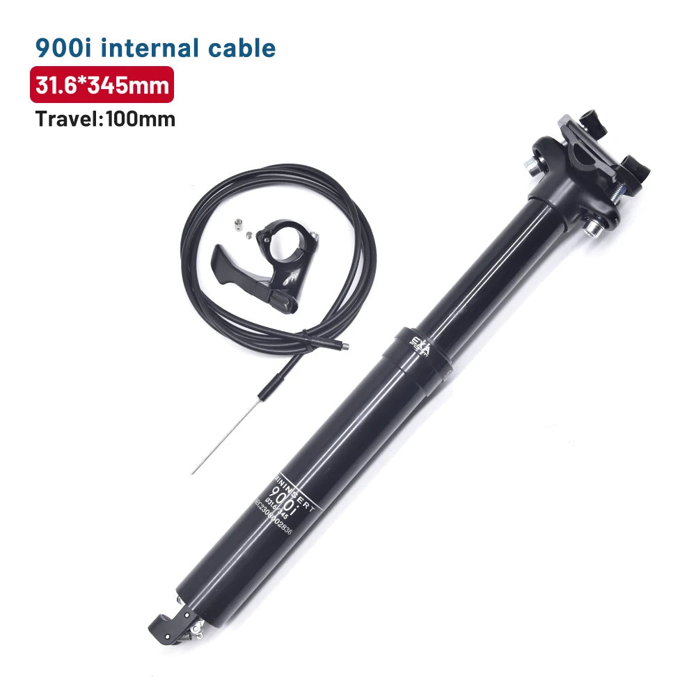 KS Exa Form 900i Dropper MTB Seatpost Hydraulic Adjustable Height Mountain Bike Cable Remote Hand Control 30.9 31.6mmSeat Tube