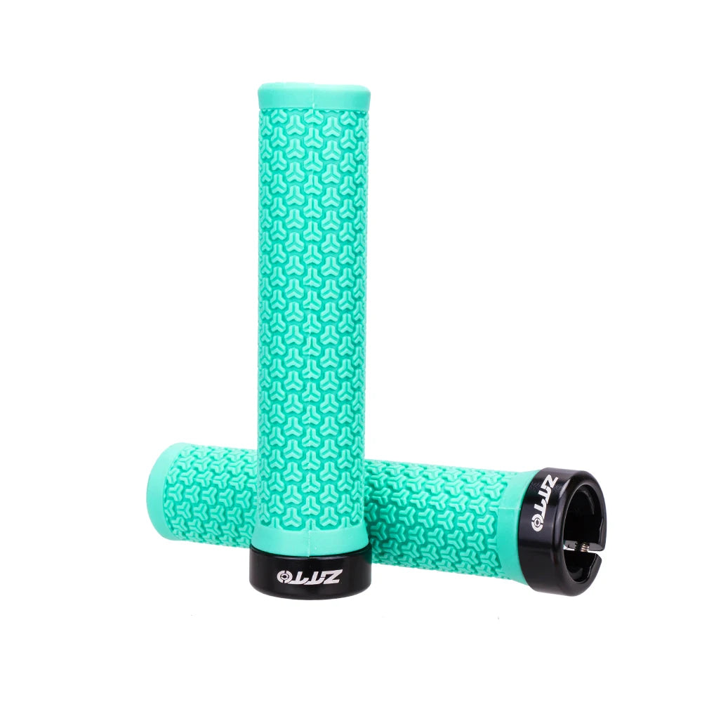 ZTTO 1Pair AG40 MTB Grips For Mountain Bike Fixed Gear Lock-on grip Anti-Slip Handlebar Shock-Proof Rubber Bicycle Grips Parts