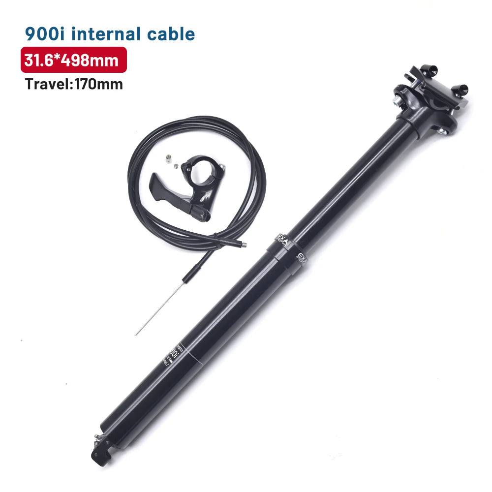 KS Exa Form 900i Dropper MTB Seatpost Hydraulic Adjustable Height Mountain Bike Cable Remote Hand Control 30.9 31.6mmSeat Tube