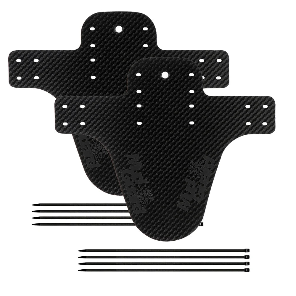 2 x Mud Guard Carbon Optik  Front/Rear