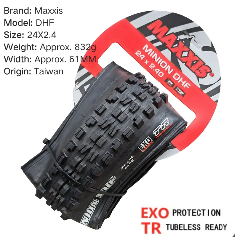 Maxxis Minion DHF (M301Ru) 26x2.3 27.5x2.3/2.5/2.8 29x2.3/2.5  Folding Downhill Tires For Mountain Bikes Are More Wear-resistant