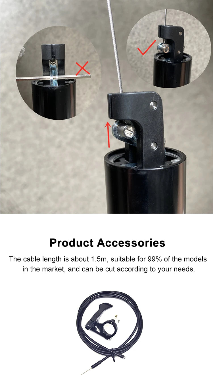 KS Exa Form 900i Dropper MTB Seatpost Hydraulic Adjustable Height Mountain Bike Cable Remote Hand Control 30.9 31.6mmSeat Tube