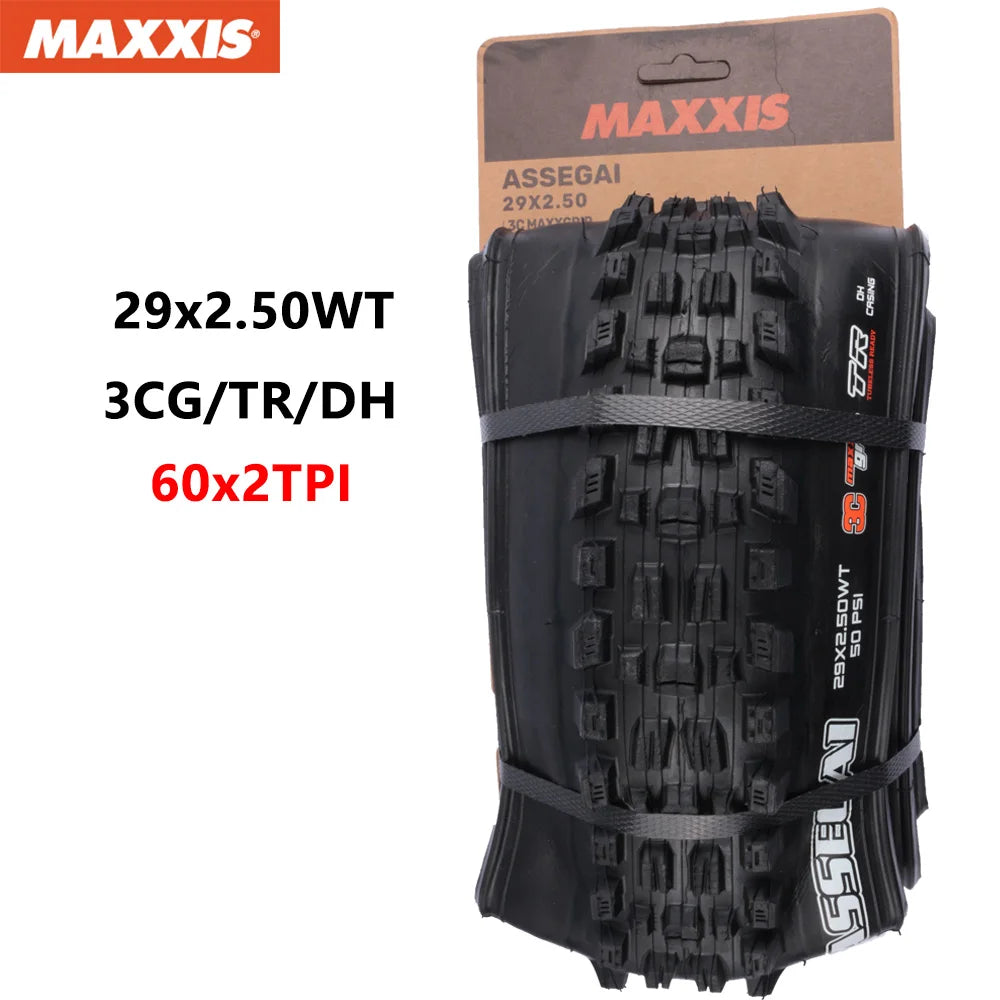 MAXXIS ASSEGAI Mountain Downhill Bicycle Tires Anti Puncture Bicycle Tires 27.5 29 For All trail enduro downhill conditions
